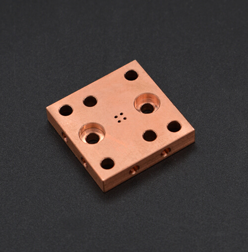 Copper CNC machining for B2B: C101, C110, C145, C17200 grades. Tolerances to ±0.005 mm, nickel/silver/gold plating. 24-hour quotes from Kintec.