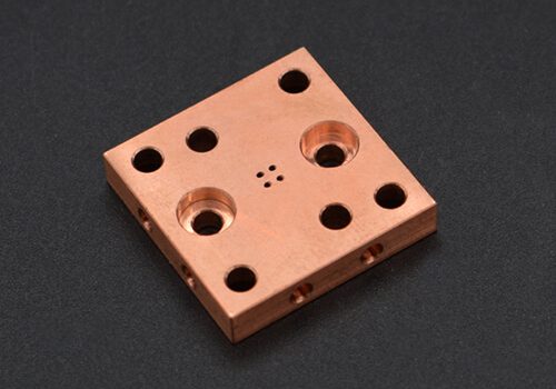 Copper CNC machining for B2B: C101, C110, C145, C17200 grades. Tolerances to ±0.005 mm, nickel/silver/gold plating. 24-hour quotes from Kintec.