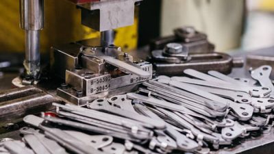 Custom sheet metal fabrication services — laser cutting, bending, welding. Steel, aluminum & stainless, ±0.1mm tolerance, 5–10 day lead times. Quote in 24h.